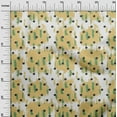 thumbnail image 3 of oneOone Rayon Pale Orange Fabric Polka Sewing Material Print Fabric By The Yard 56 Inch Wide, 3 of 8