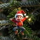 thumbnail image 5 of Acrylic Dwarf Christmas Tree Pendant Cute Dwarf Flat Print Chinese Doll Pendant, 5 of 6