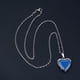 thumbnail image 3 of Collar con cadena de acero inoxidable con forma de corazón y foto de amor, con diseño de nicho de lujo, ligero y combinable para mujer, con cambio de color sensible a la temperatura, 3 of 5