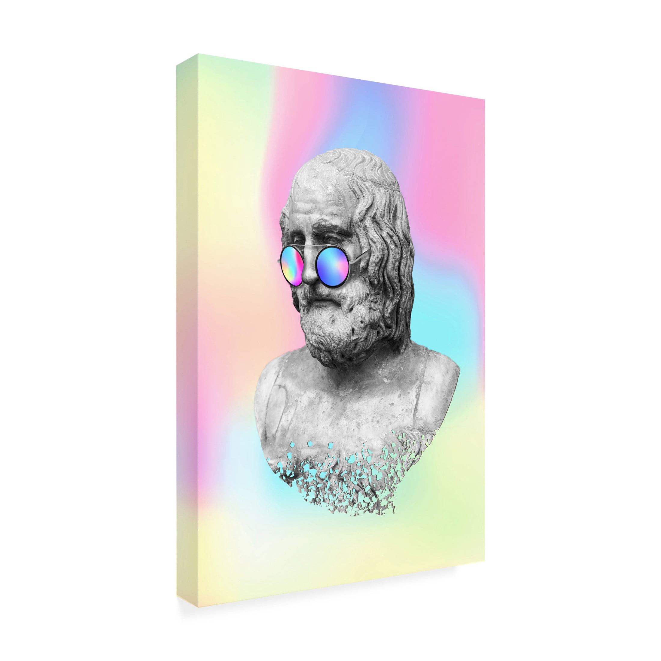 Trademark Fine Art Fadil Roze  Vangelis Canvas Wall Art