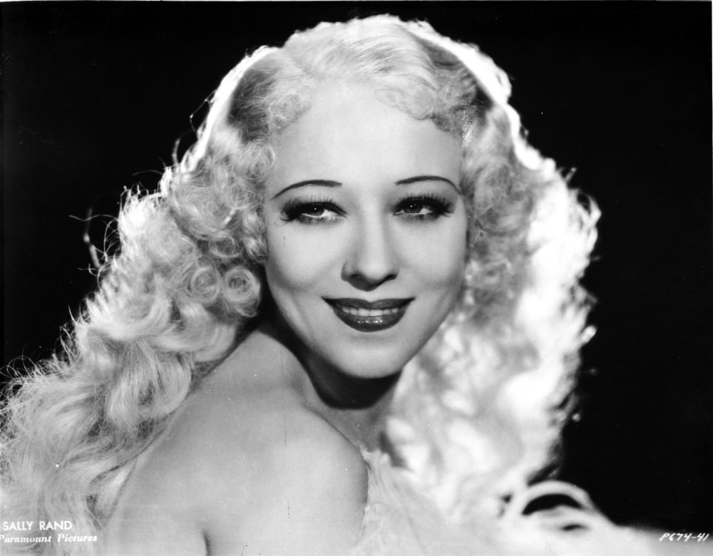 Sally Rand smiling Portrait Photo Print (10 x 8)