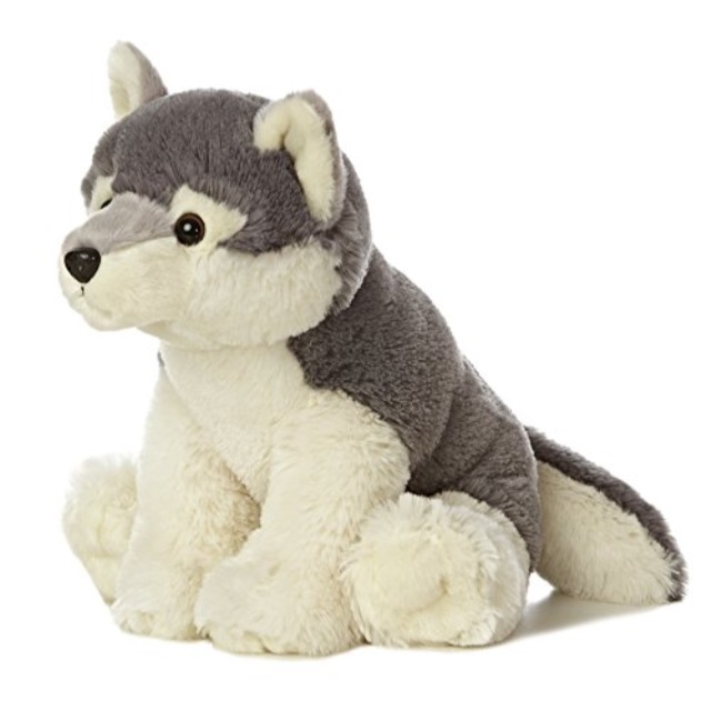 aurora wolf plush