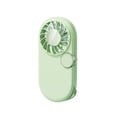 thumbnail image 3 of AuroraX Green Portable Pocket Fan Rechargeable Mini Handheld Fan Rechargeable Lightweight Battery Operated Quiet Fans for Wedding Guests, 3 of 6