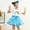 C-Blue207, variant on JIAYUE Kids Girls Carnival Skirts Color Blocking Mini Rainbow Patchwork Colorful Tutu Skirt For Children Seasonal Dailywear