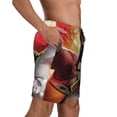 thumbnail image 3 of Power Rangers Mens Swim Trunks Quick Dry Board Shorts with Mesh Lining, Hawaii Beach Shorts Swimwear Bathing Suits, 3 of 7