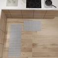 thumbnail image 5 of Diatomite Quick-Dry Water-Absorbing Kitchen Mat Sets - X-Large + Large Gray Mats, 5 of 7