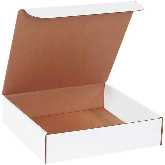 Box Partners Literature Mailers 12" x 12" x 3" White 50/Bundle ML12123