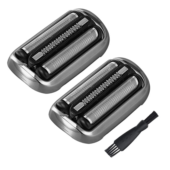 2-Pack Series 7 New Generation Electric Shaver 73S Replacement Head, Compatible with Razors 7020s,7025s,7027cs,7085cc,7071cc,7075cc,Silver