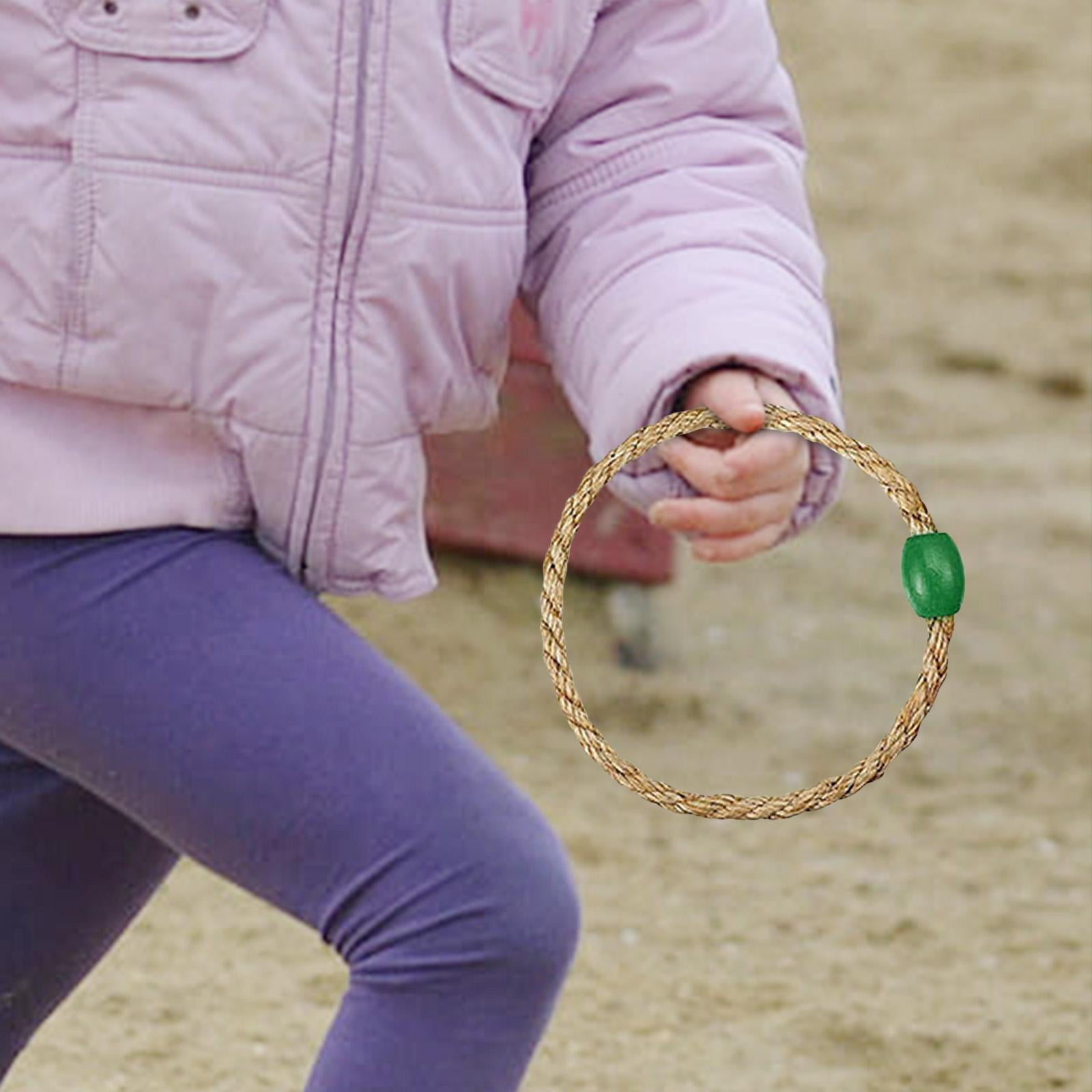 Jeu De Lancer D’anneaux Coloré – Idéal Pour Jardin, Plage, Pique-nique En Famille Ou Entre Amis - 10