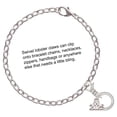 thumbnail image 2 of Delight Jewelry Silver-tone Godmother Eternity Ring - Silver-tone Clip on Charm with Mini Year 2025, 2 of 4