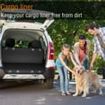 thumbnail image 5 of Cowin Dog Back Seat Cover Protector Waterproof Scratchproof Nonslip Hammock for Dogs Backseat Protection Against Dirt and Pet Fur Pets Seat Covers for Cars & SUVs, 5 of 7
