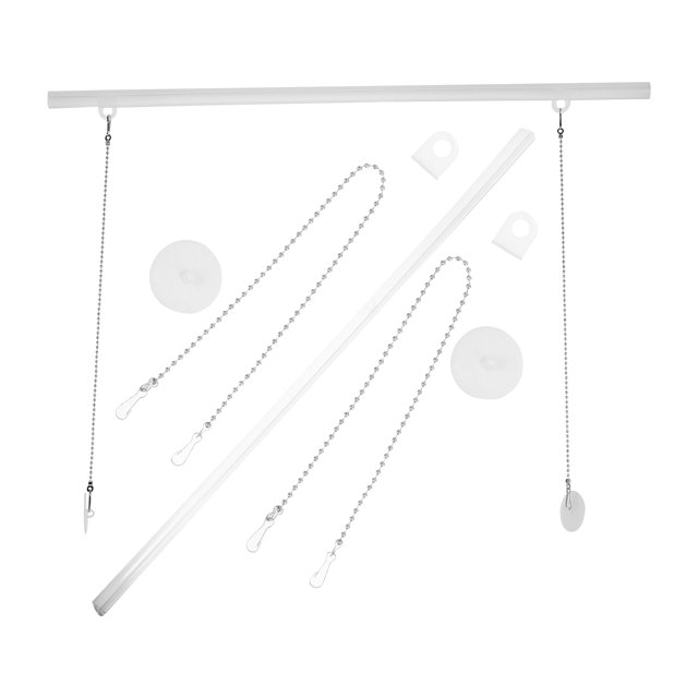 Phenofice 2 Set of Adjustable Height Hanger Frame White Metal for Exhibitions Events