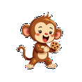 thumbnail image 6 of cartoon Monkey Theme Stickers, Waterproof Monkey Theme Sticker for Water Bottle Laptop Phone Cases Planner Skateboard Luggage Helmet Party Favor Decor, Ideal for Adults Teens Teacher Rewards, 6 of 8