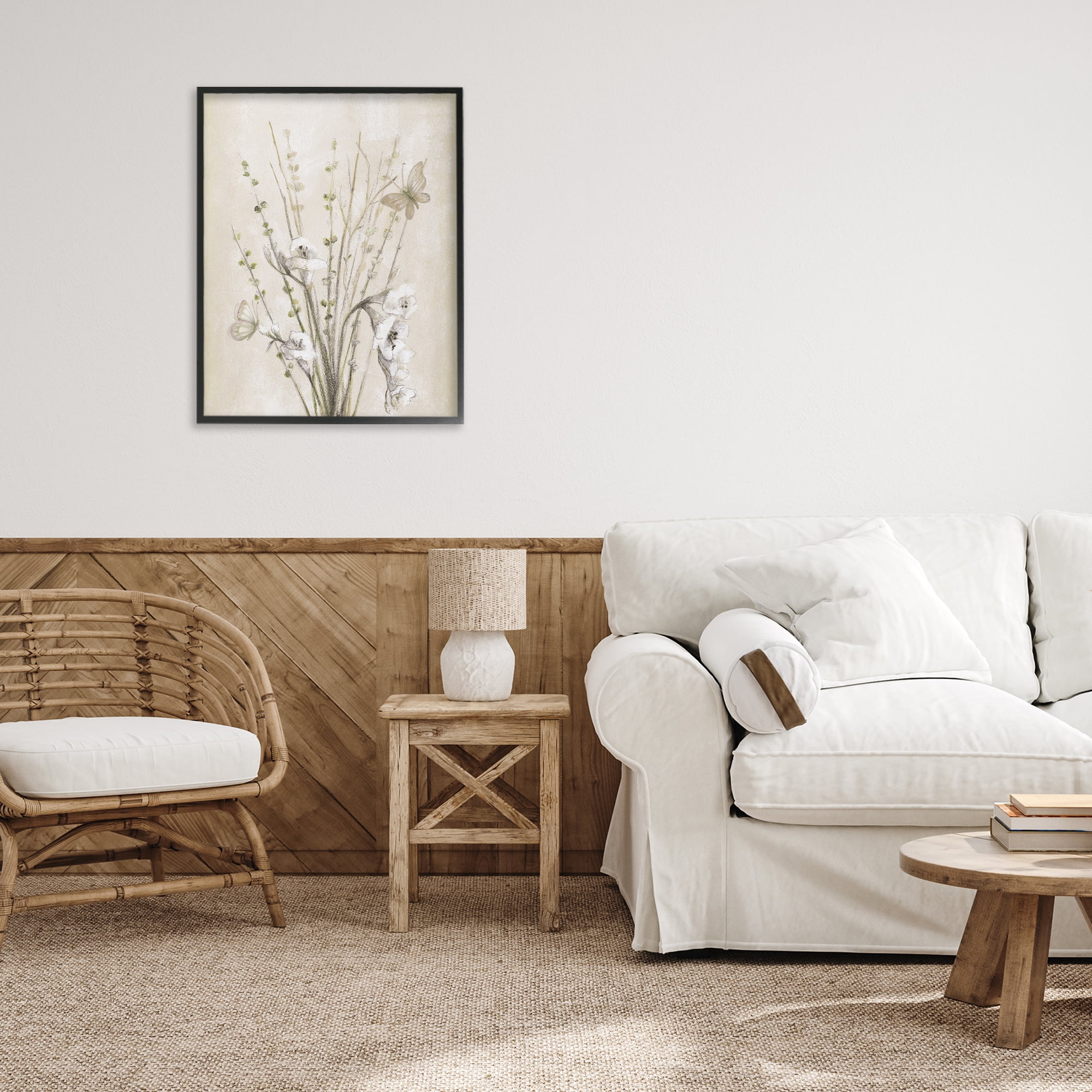 Stupell Industries Fresia & Date Branch Black Framed Giclee Art, design by Lanie Loreth