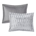 thumbnail image 3 of Madison Park Ensemble de Couette en Fourrure Longue Imprimée 100 % Polyester Gris, 3 of 9