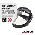 thumbnail image 2 of Jackson Safety 138-14214 Maxview Faceshield Replacement Visor Clear PC, 2 of 9