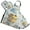 Bus on Lake, variant on 5 Pcs Kitchen Set Heat Resistant Oven Mitts and Non-Slip Pot Holders with Adjustable Cooking Apron Red Snake Lanterns Plum Blossoms