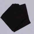 thumbnail image 2 of Paquete de 6 paños de limpieza negro de un solo color 14,5*17,5, 2 of 6