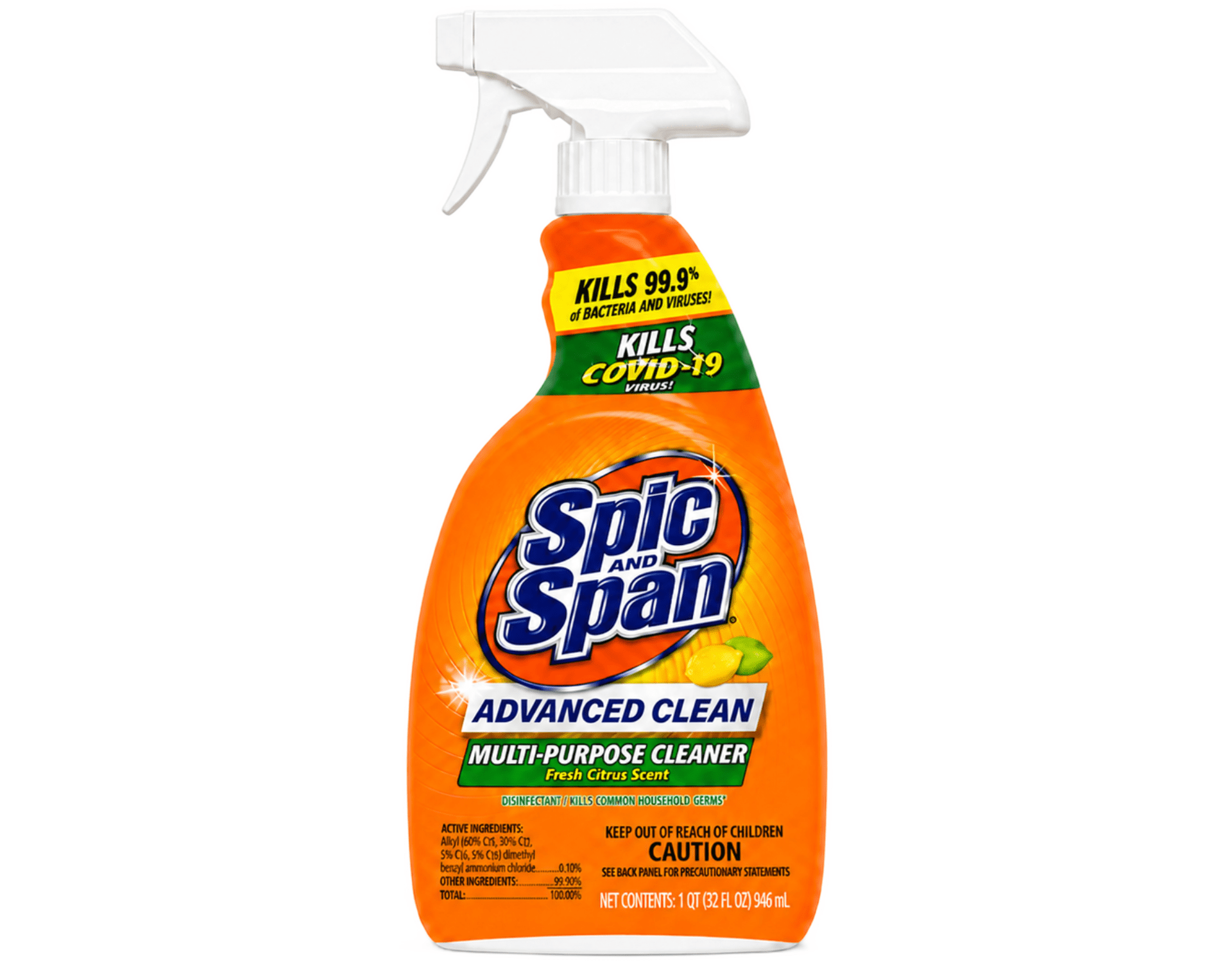 Spic & Span 32oz Advanced Cleaning Spray Citrus Scent (Pack of 2