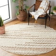 thumbnail image 2 of SAFAVIEH Natura Emmit Abstract Area Rug, Ivory/Brown, 6' x 9', 2 of 10