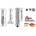 thumbnail image 2 of Amana Tool 47126 Flush Trim Extra Long with Ball Bearing Guide 1/2-Inch Diameter by 2-Inch Cutting Height by 1/2-Inch Shank Carbide Tipped Router Bit, 2 of 5