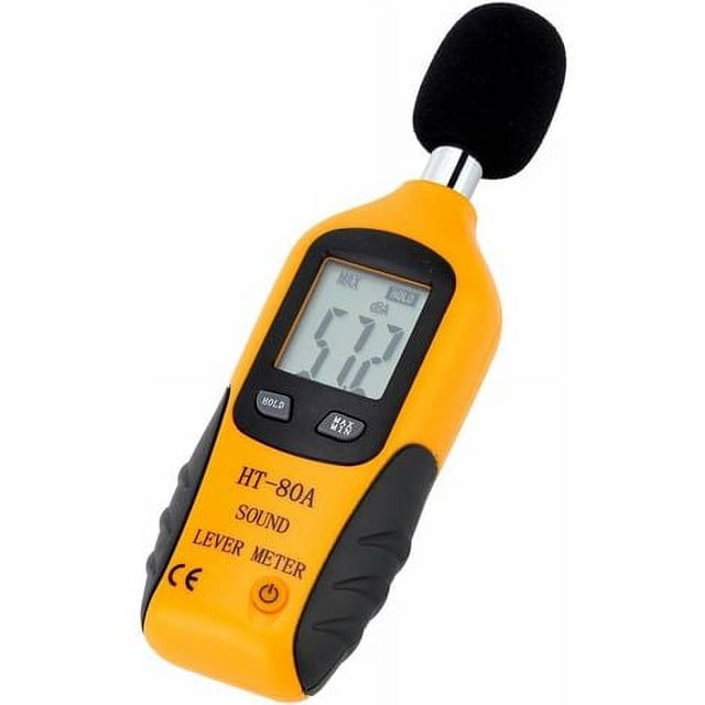 Medidor de nivel de sonido Ormromra 30-130dBA con pantalla retroiluminada