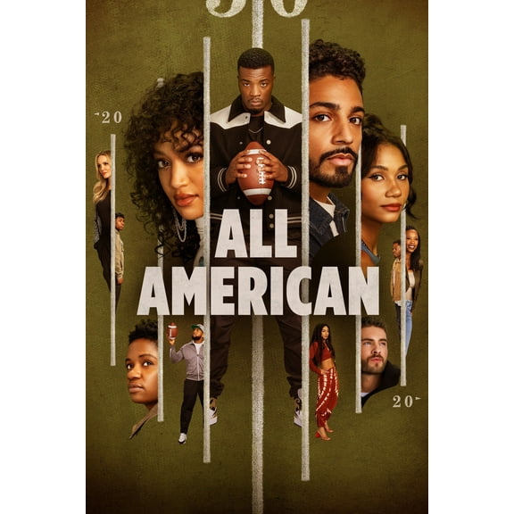 All American Season 1-7 Complete Series DVD - Drama, Sport
