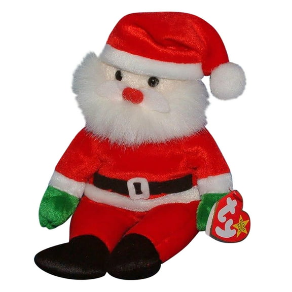 Ty Beanie Baby: Santa | Stuffed Animal | MWMT