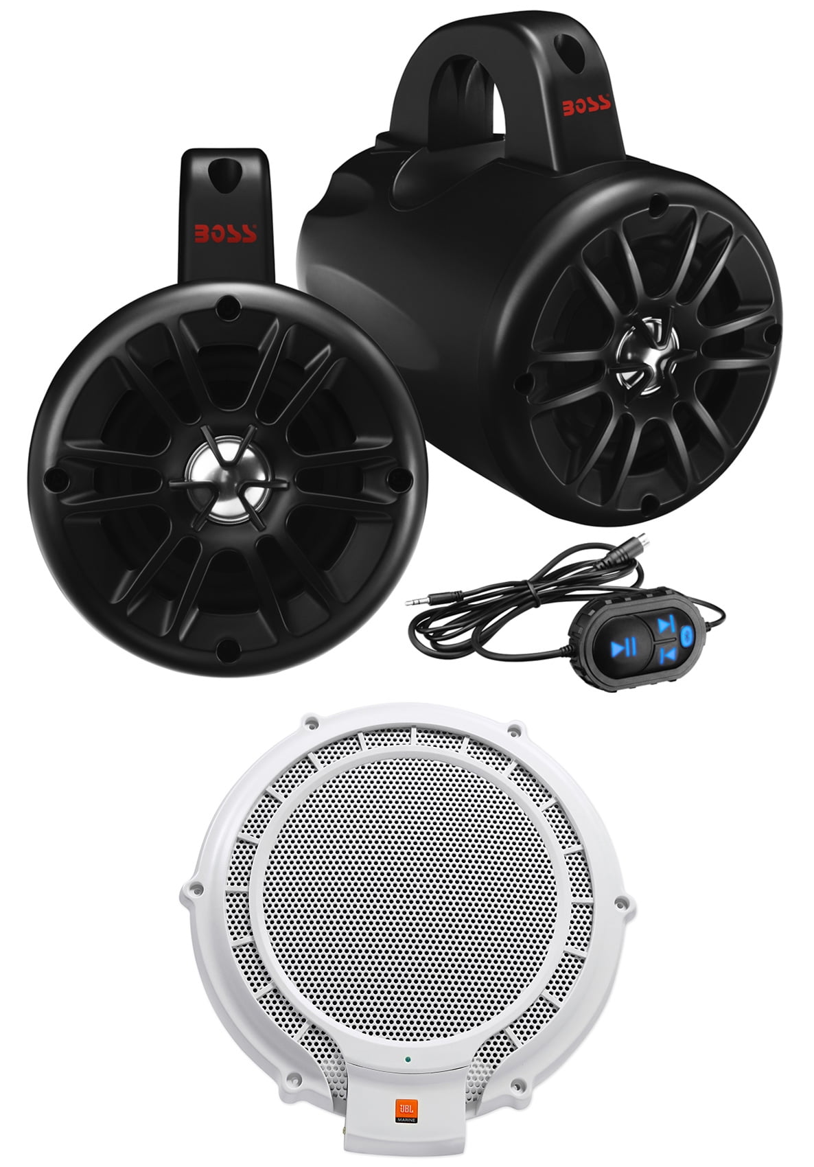 powered marine speakers