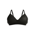 thumbnail image 4 of Joyspun Women's Lightly Lined Cotton Blend Comfort Wireless Bra, Sizes XS-XXXL, 4 of 4