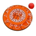 thumbnail image 1 of TISHITA Ceiling Basketball Hoop Easy to Install for Bedroom Office Game Fun for Kids With Ball, 1 of 8