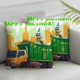 thumbnail image 3 of Garbage Truck Party Backdrop Garbage Recycle BinBackground Balloons Garbage Can Studio Props Banner City Buildings Boys Kids Children Happy Birthday Party Supplies, 3 of 7