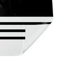 thumbnail image 6 of Creative Products Black Farmhouse Stripe 71x74 Shower Curtain, 6 of 7