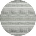 thumbnail image 2 of Addison Rugs Mayfield Washable Transitional Stripes Ivory Round Rug, 8' x 8', 2 of 5
