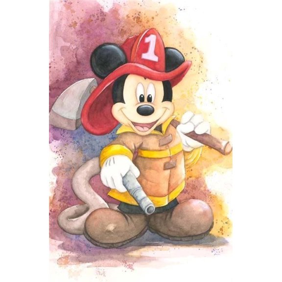 Diamond Painting Kits for Adults, 5D Cartoon Diamond Art Kits for Beginners, DIY Full Drill Paint with Diamond, Home Wall Decor 12 x 16 Inch