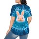 thumbnail image 5 of Xuyuer Happy Easter Family Matching Shirt Women Easter Sunday T-Shirt Cute Tie Dye Bunny Graphic Tee Holiday Short Sleeve Tops Funny Bunny T-Shirt Rabbit Graphic Tee Tops, 5 of 6
