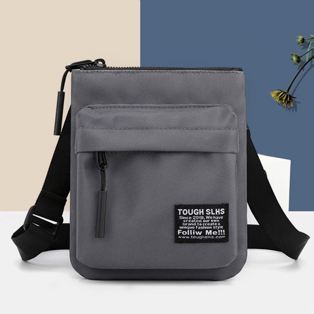 Bolso bandolera de nailon resistente a los arañazos para hombre, bandolera de almohada para deporte de ciclismo JShteea El nuevo