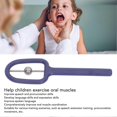 thumbnail image 3 of Tongue Tip Exercise Tool U Shaped Improve Flexibility Oral Muscle Strength Tool for Children Blue, 3 of 4