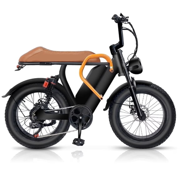 Setohet 1500W Peak Electric Mountain Bike, 30 MPH Electric Bicycles, 48V 20Ah Battery, 20x4 Fat Tire Ebike 7-Speed UL2849