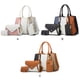 thumbnail image 2 of Bolso de hombro Minnieouse de 4 piezas gran capacidad para mujer negro, 2 of 6
