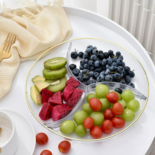 Almacenamiento y organización de la cocina, bandeja de frutas, ideas para el hogar, sala de estar, mesa de centro, bandeja para bocadillos secos, bandeja de frutas, bandeja para melones dulces, bandej