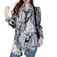 thumbnail image 1 of Women Casual Long Sleeve Shirt Loose Boyfriend Tops Summer Thin Sun Protection Jacket, 1 of 9