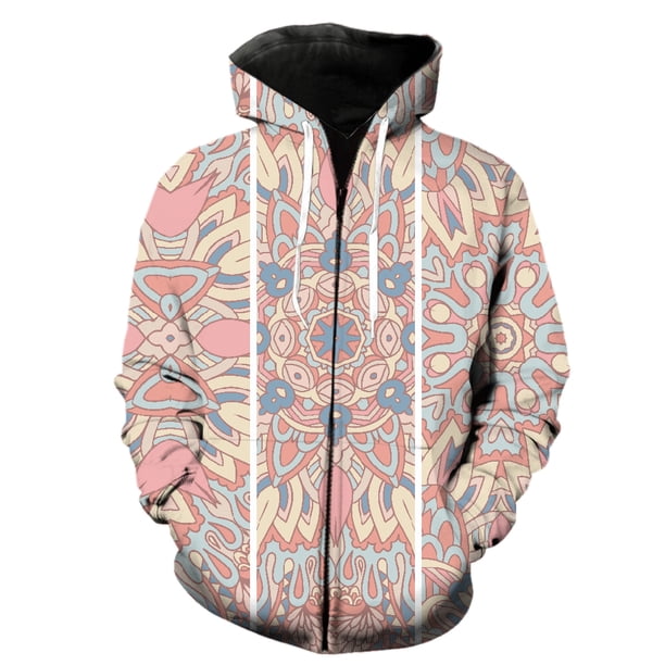 Sudadera con capucha y cremallera estilo nacional retro para hombre, gran oferta 2024, con capucha, chaquetas, estampado 3D, geniales camisetas estilo Harajuku, hip hop, ropa de calle, primavera