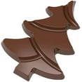 thumbnail image 2 of Chocolate World CW12008 Polycarbonate Candy Mold with 2 Christmas-Tree-Tablet Cavities, Each 103mm x 139.5mm x 12mm High, 2 of 4
