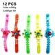thumbnail image 1 of Paquete de 12 regalos de fiesta iluminados para niños, pulseras LED que brillan en la oscuridad, regalos de fiesta de cumpleaños, regalos divertidos para niños, niñas, premios, etiqueta de aula, suministros de fiesta de neón intermitente LED Zhivalor 2034506, 1 of 8