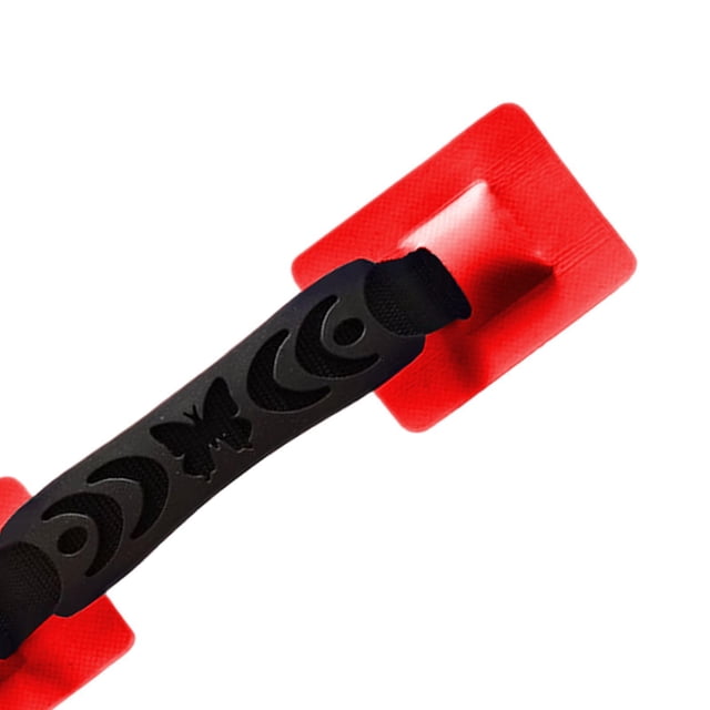 Ruiboury PVC Nylon Strap Armrest Grab Handle Inflatable Canoe Kayak for Red 31x7CM 1Set
