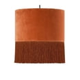 thumbnail image 4 of TOV Furniture Atolla 17"H Transitional Cotton Tassel Pendant in Brick Red, 4 of 6