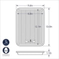 thumbnail image 4 of Bandeja para hornear Nordic Ware Prism Quarter, paquete de 2 unidades, aluminio, 4 of 4