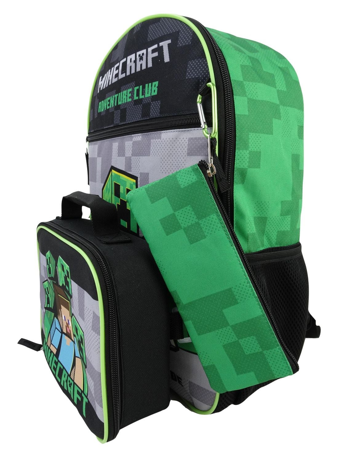 Minecraft 4 Piece Back Pack