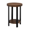 thumbnail image 1 of Alaterre Table d'Appoint Ronde Pomona, Naturel Rustique, 1 of 5